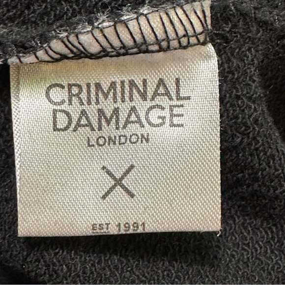 CRIMINAL DAMAGE Men’s Hoodie Snake size M - Picture 5 of 10